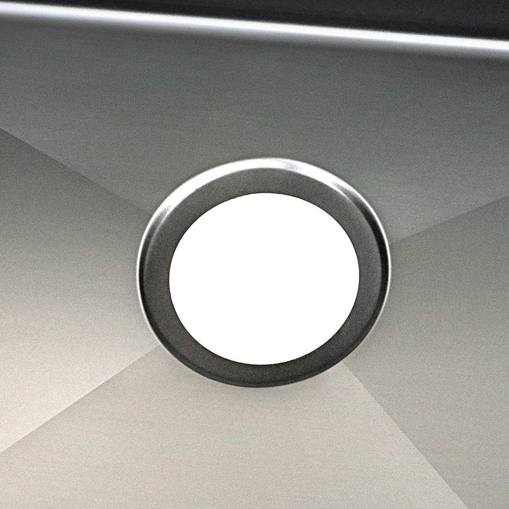 Cefito Kitchen Sink 45X30CM Stainless Steel Basin Single Bowl Black