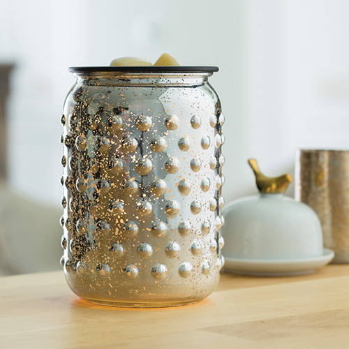 Mercury Glass Illumination Warmer