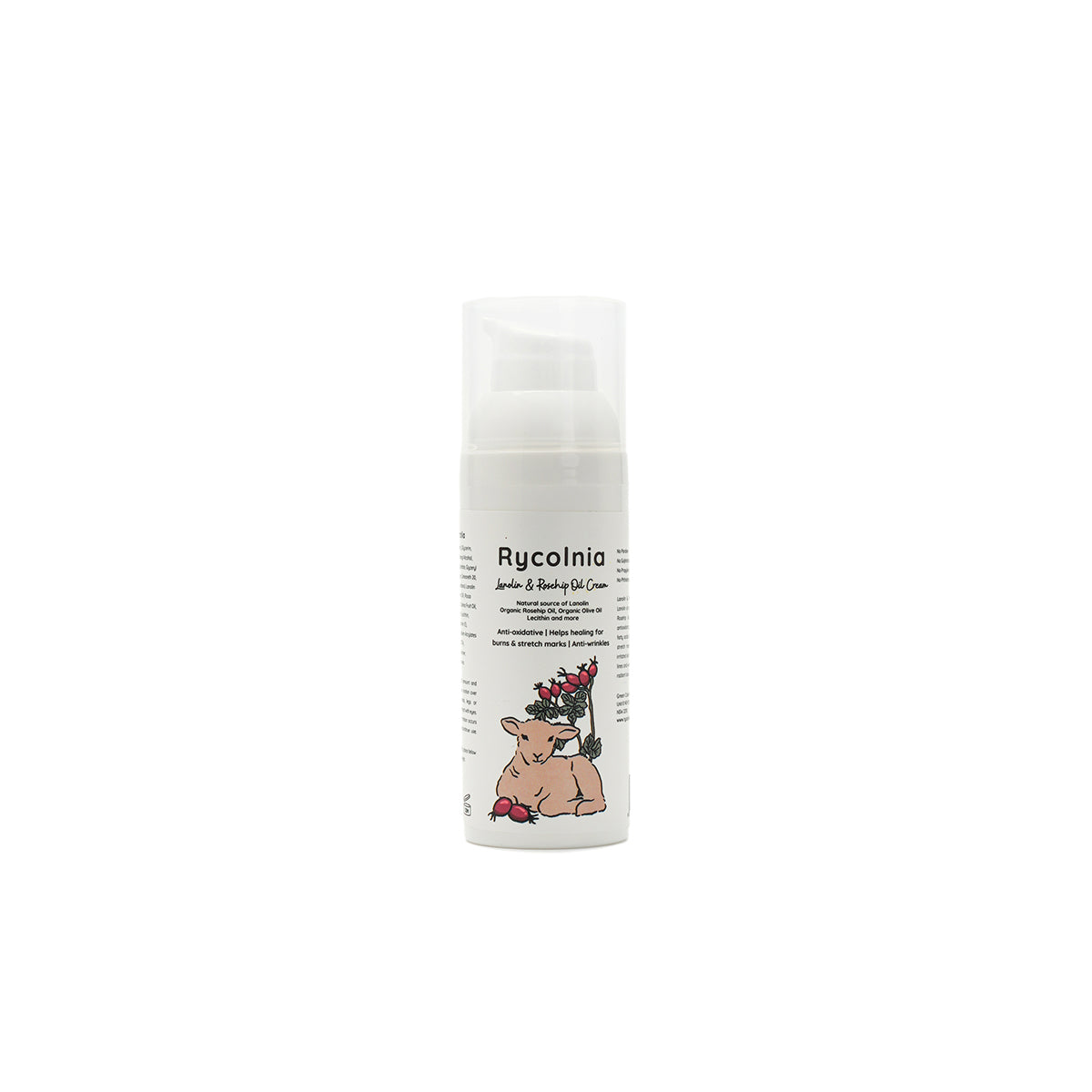 Rycolnia Lanolin & Rosehip Oil Cream 50g