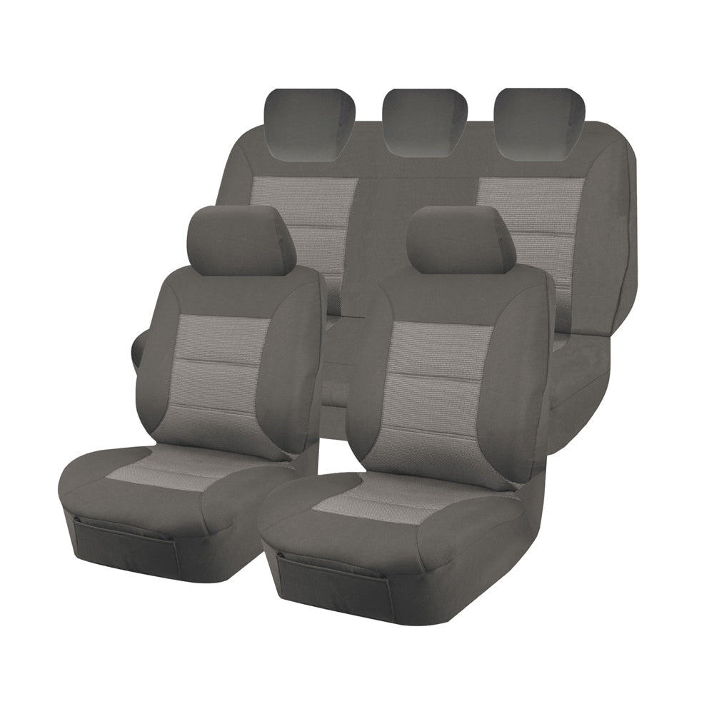Premium Jacquard Seat Covers - For Ford Ranger Px Series Dual Cab (2011-2015)