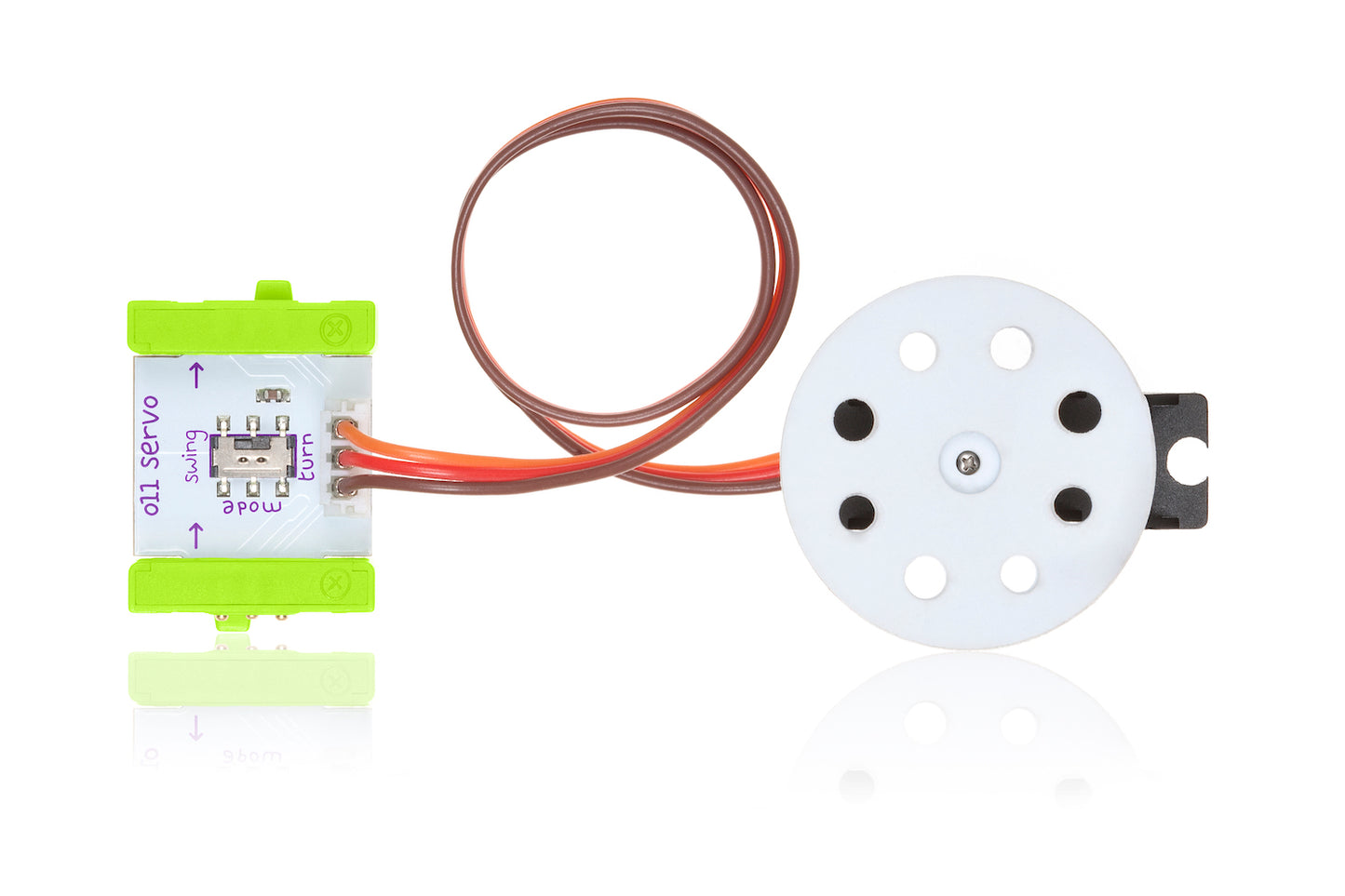 LITTLEBITS LittleBits o11 Servo Bit - Cross Axle