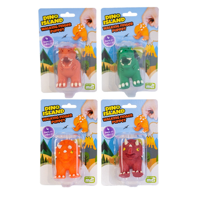 Walking Finger Puppet Dino (SENT AT RANDOM)