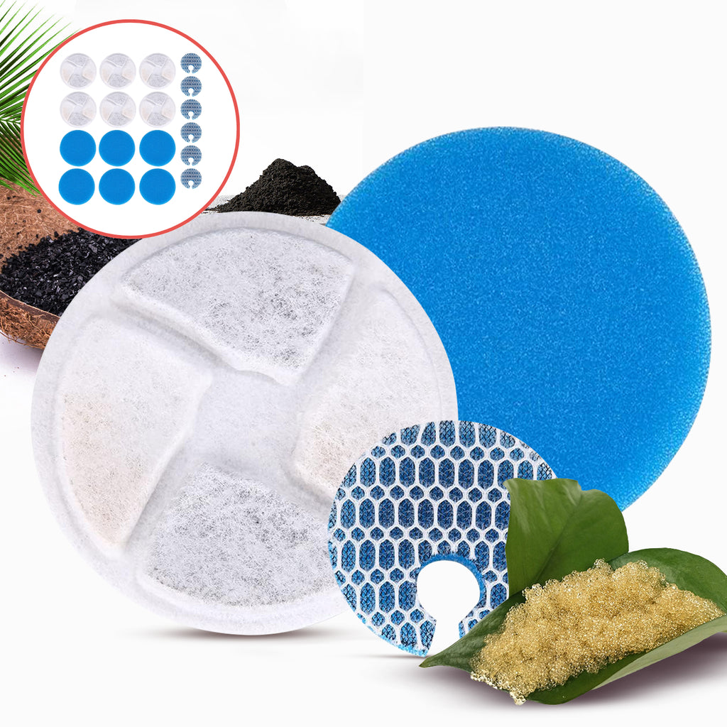 Floofi Pet Water Fountain 2L Filter 6Pcs Per Pack for 115-FT