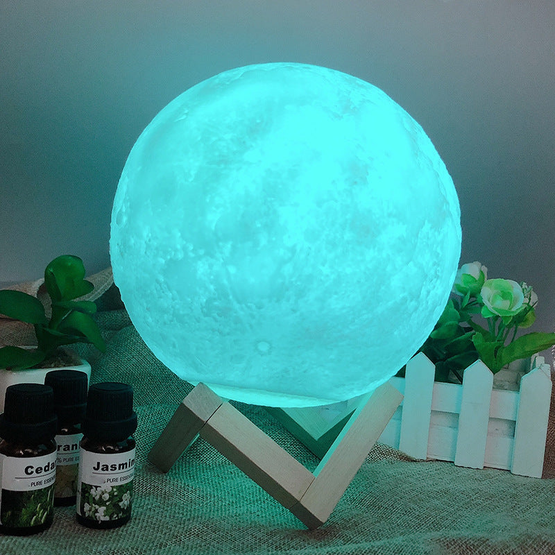 Gominimo Multi-Colored Moon Lamp 18cm