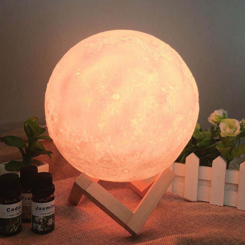 Gominimo Multi-Colored Moon Lamp 18cm