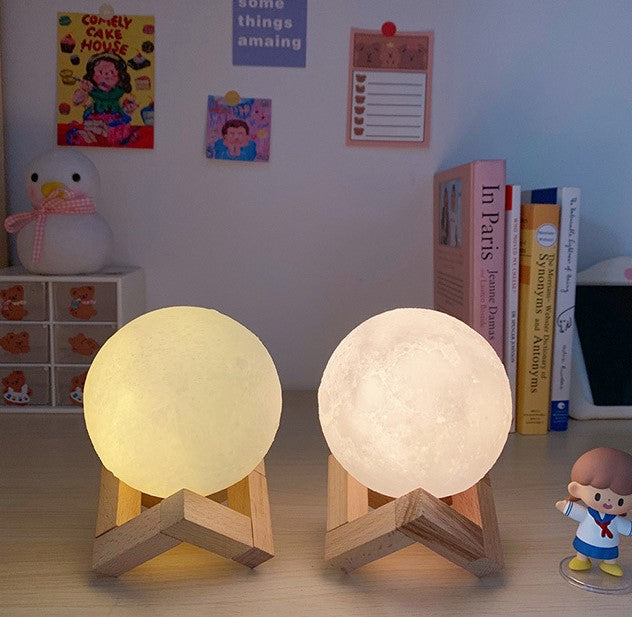 Gominimo Multi-Colored Moon Lamp 18cm