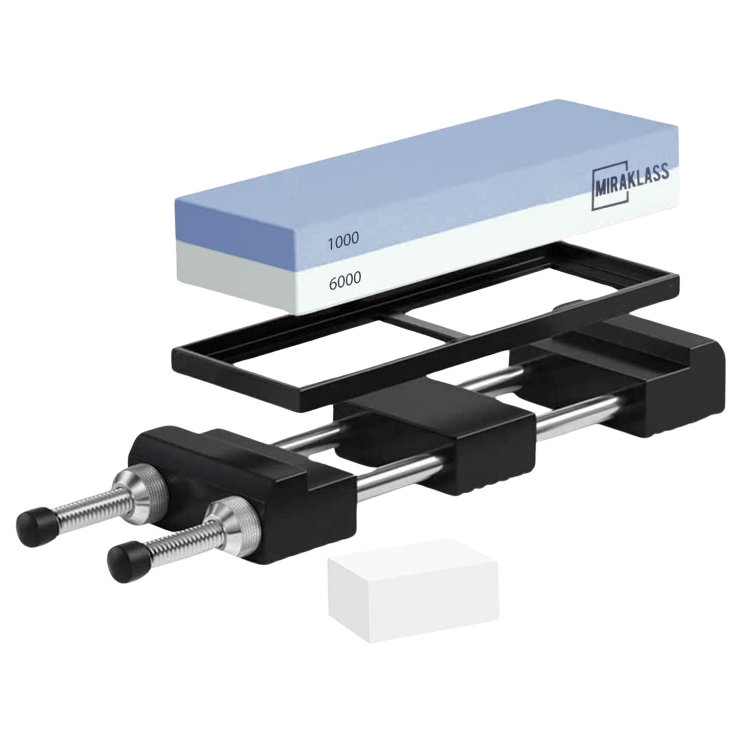 Miraklass Sharpening Stone Set (1000/6000 Grit)