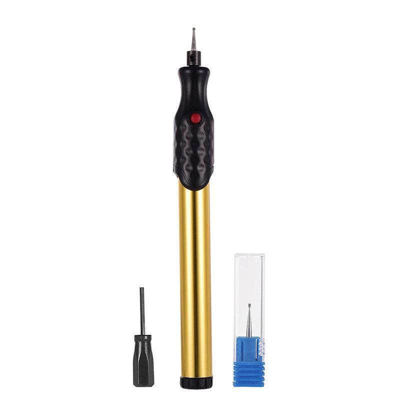 Tool Ceramic Metal Wood Engraving Pen Glass Electric Micro Engraver Diamond - Blue