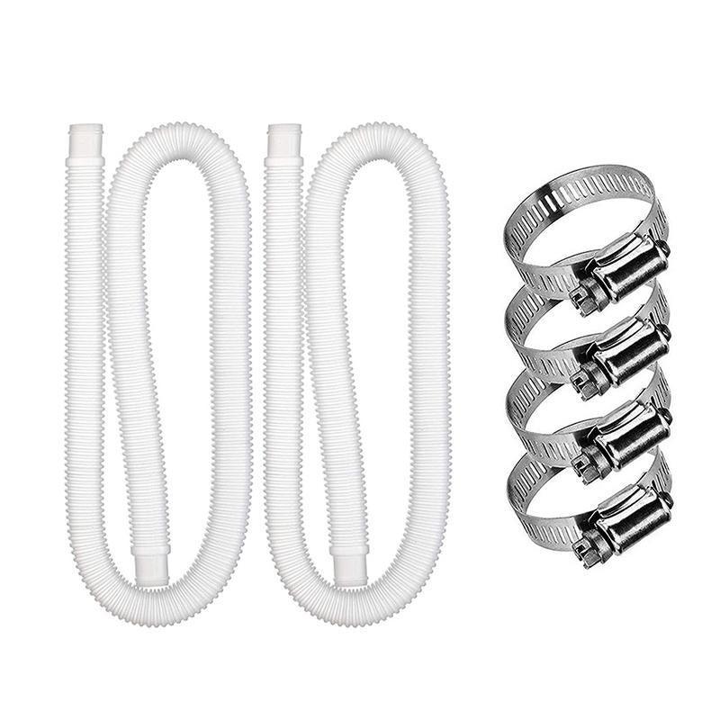 2 x Genuine Intex Hose Pipe for Above Ground Swimming Pool Pump Filter 32mm