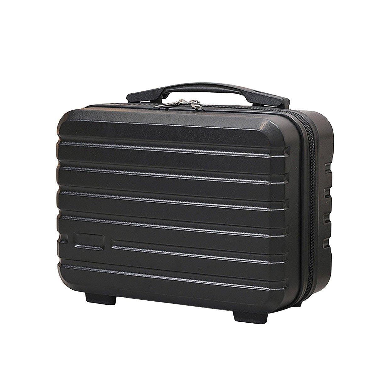 Portable 14 Inch Suitcase Mini Small Travel Storage Hand Gift Box - Black