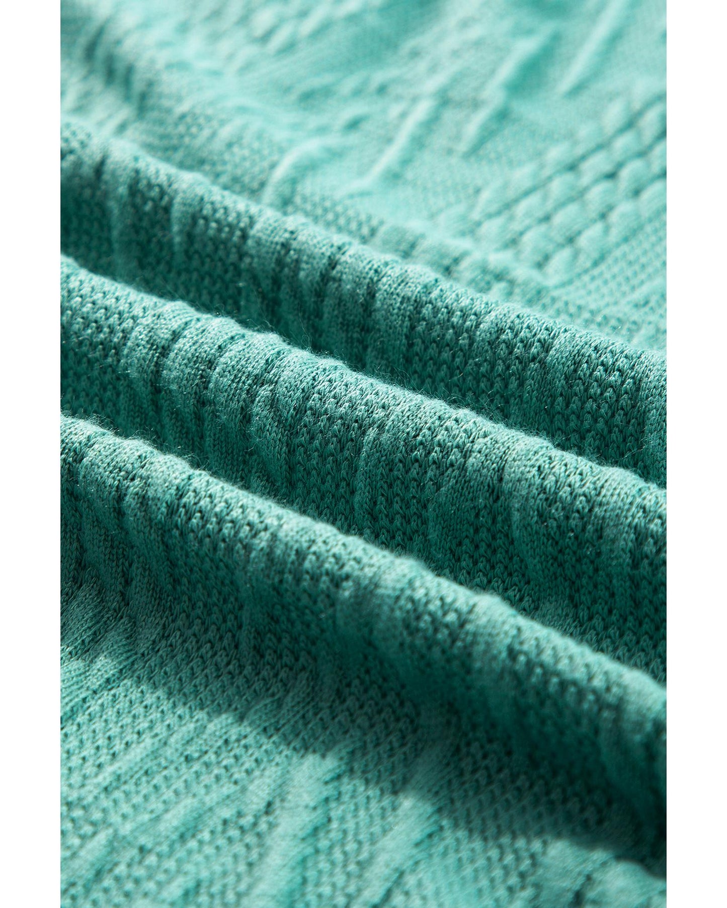 Canton Solid Textured Open Front Cardigan with Pocket - L