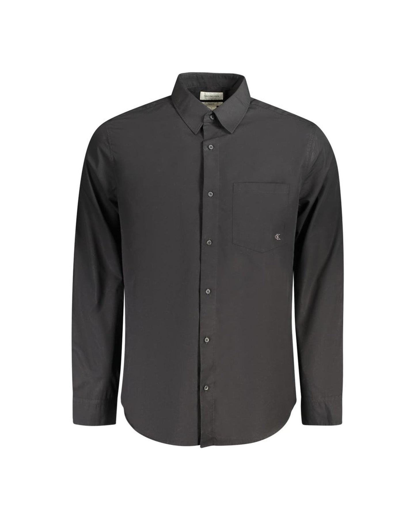 Calvin Klein Men's Black Cotton Shirt - S