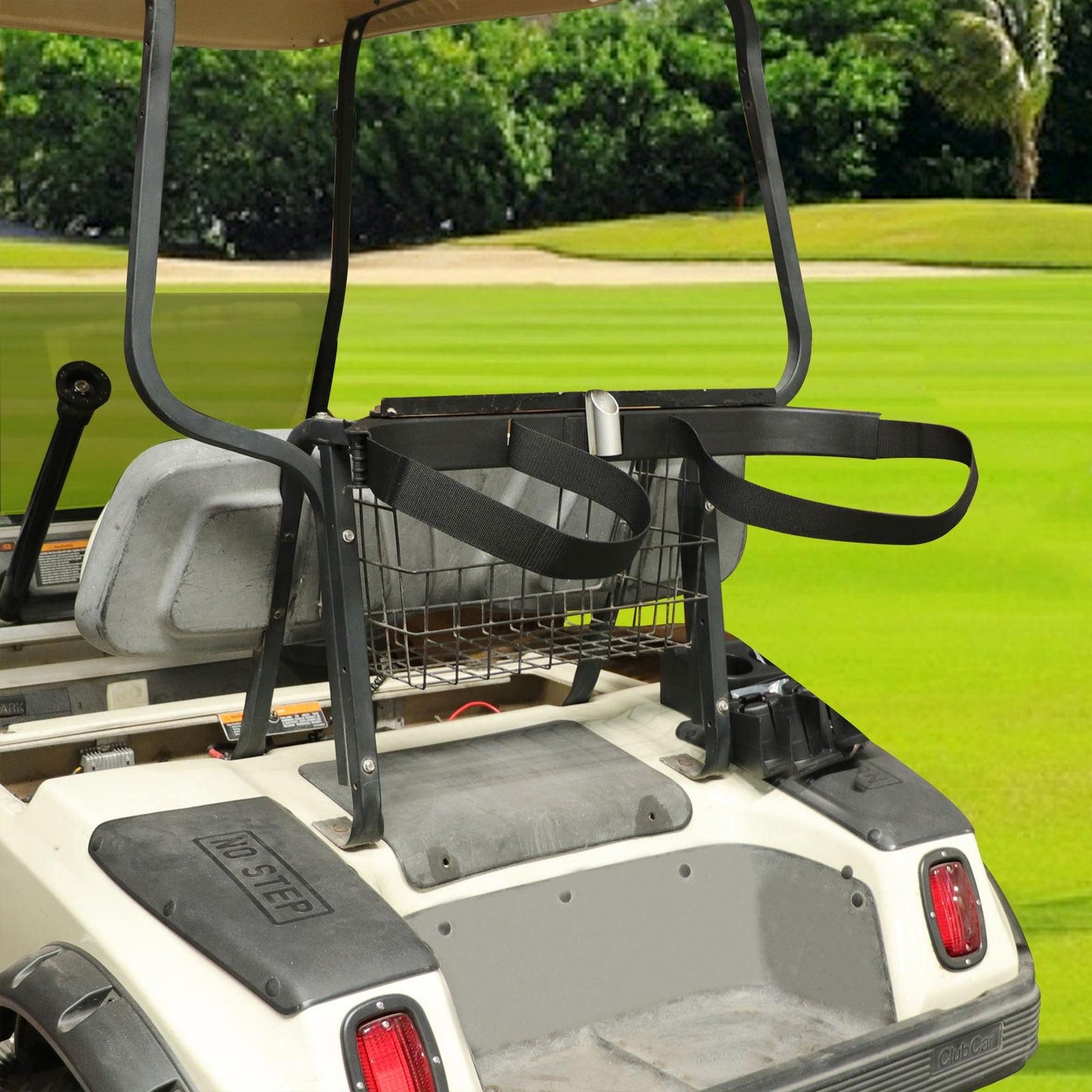 Electric Golf Cart Ball Bag Holder For Club Car Ds Tour Accessories