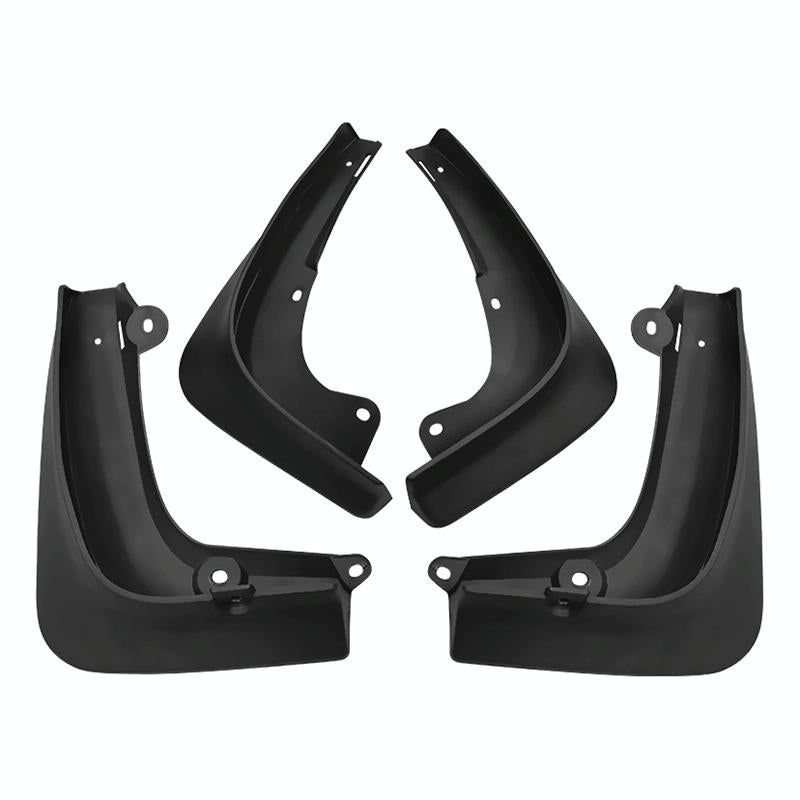 For Tesla Model S 2014-2020 4Pcs / Set Car Auto Soft Plastic Splash Flaps Fender Guard