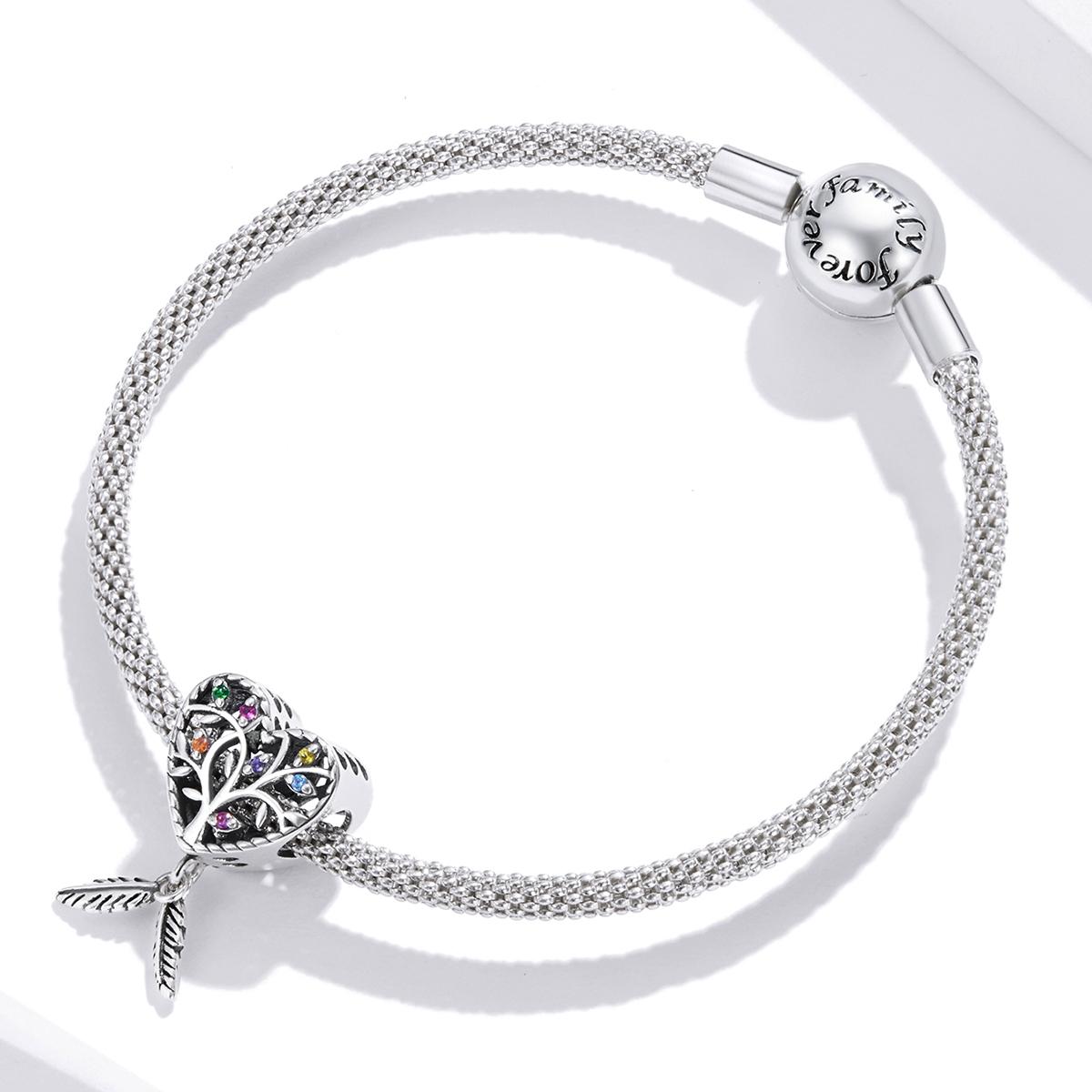 925 Sterling Silver Tree Of Life Beads For Diy Bracelets & Necklaces