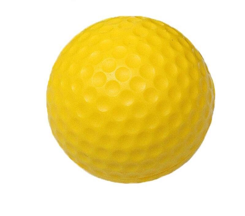 Set Of 10 Rubber Indoor Golf Balls