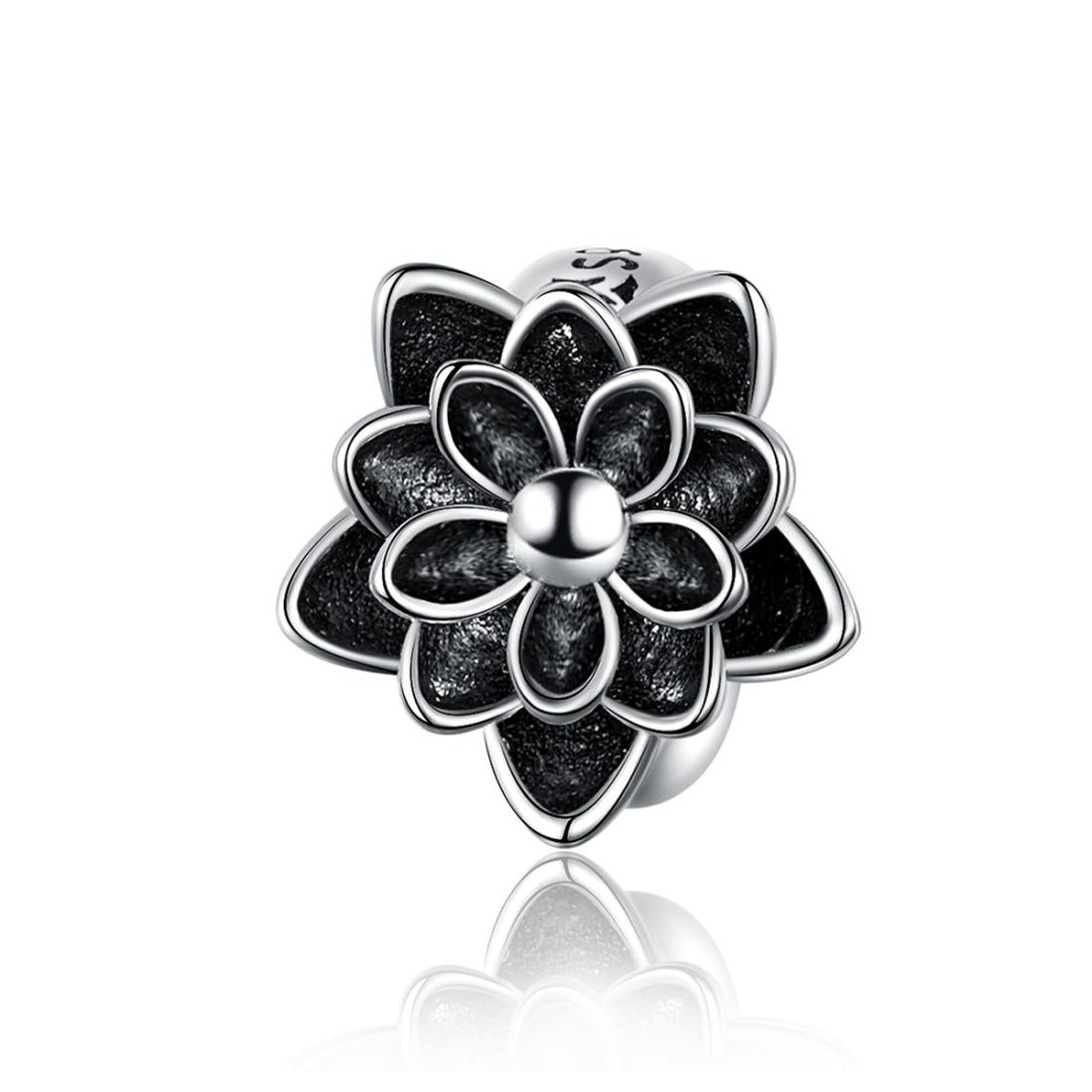 925 Sterling Silver Beaded Bracelet With Lotus Beads