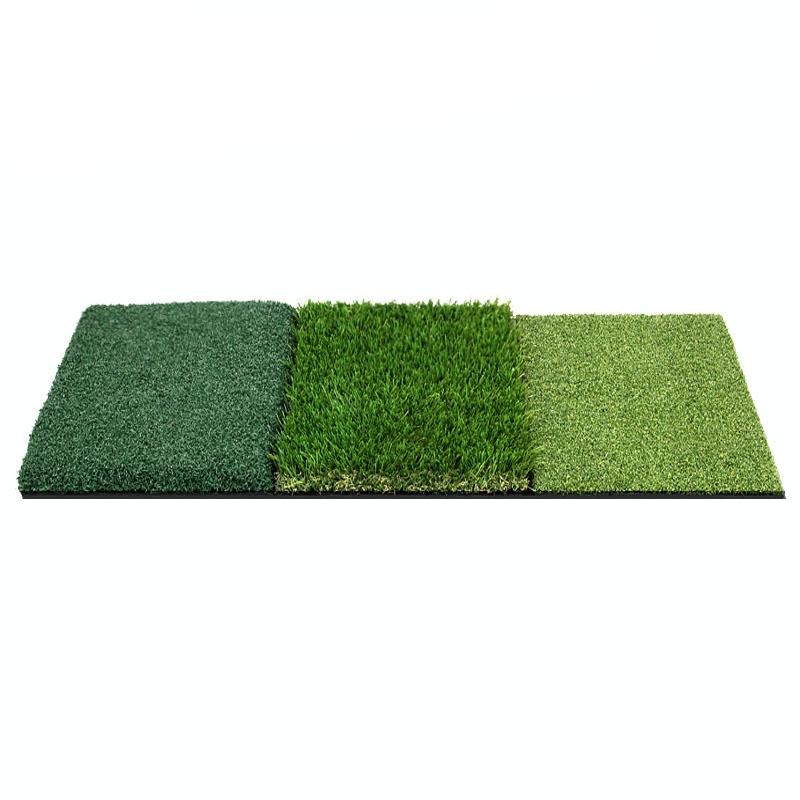 Indoor Golf Practice Pad - 3-In-1 Swing Mat For Hitting And Chipping - 30X60Cm