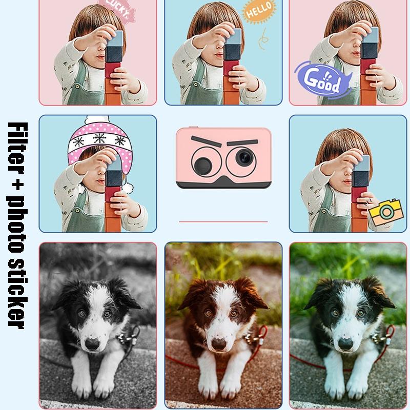 Mini Slr Camera for Kids with Dual-lens and Auto Focus