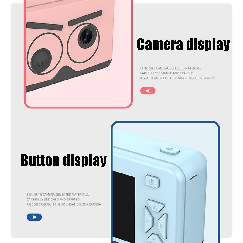 Mini Slr Camera for Kids with Dual-lens and Auto Focus