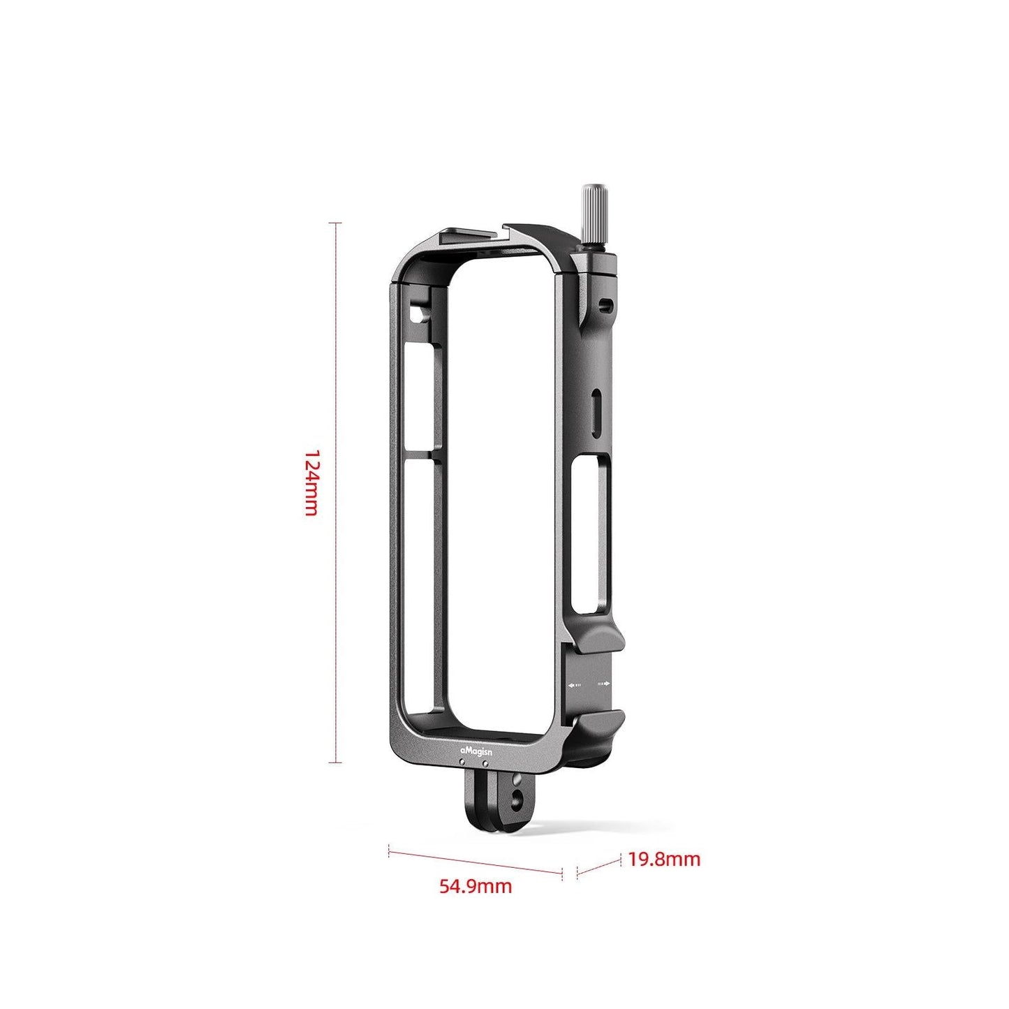 Amagisn Metal Rabbit Cage Protective Frame - Insta360 X3 - With Lens Cover