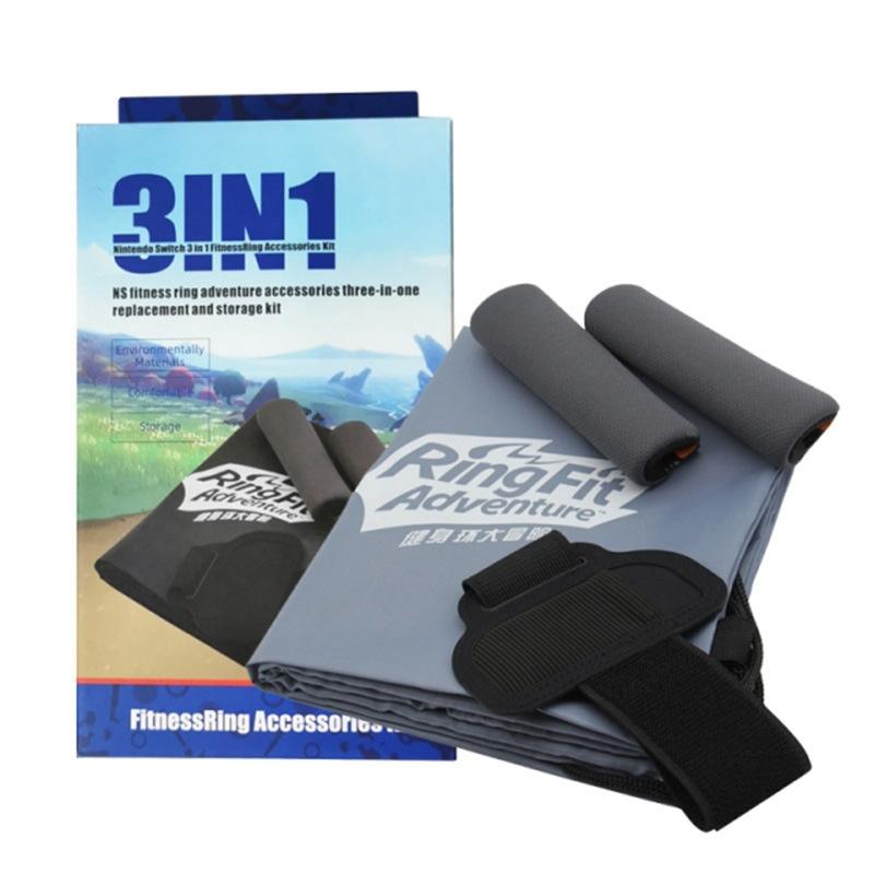 Switch Adventure Game Set 3-in-1 Fitness Ring and Storage Accessories