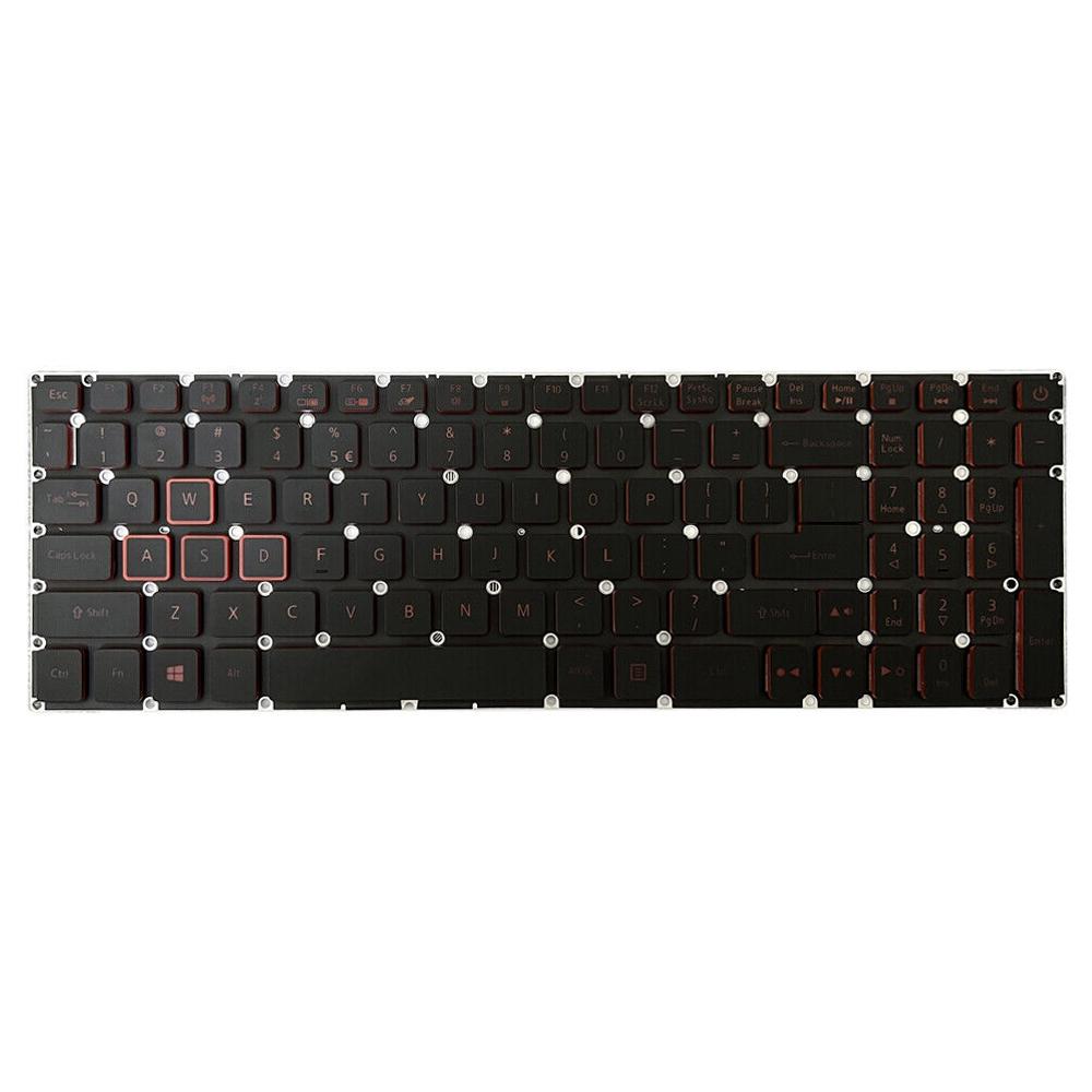 Red Backlit Laptop Keyboard - us Version - For Acer Nitro 5 An515-41