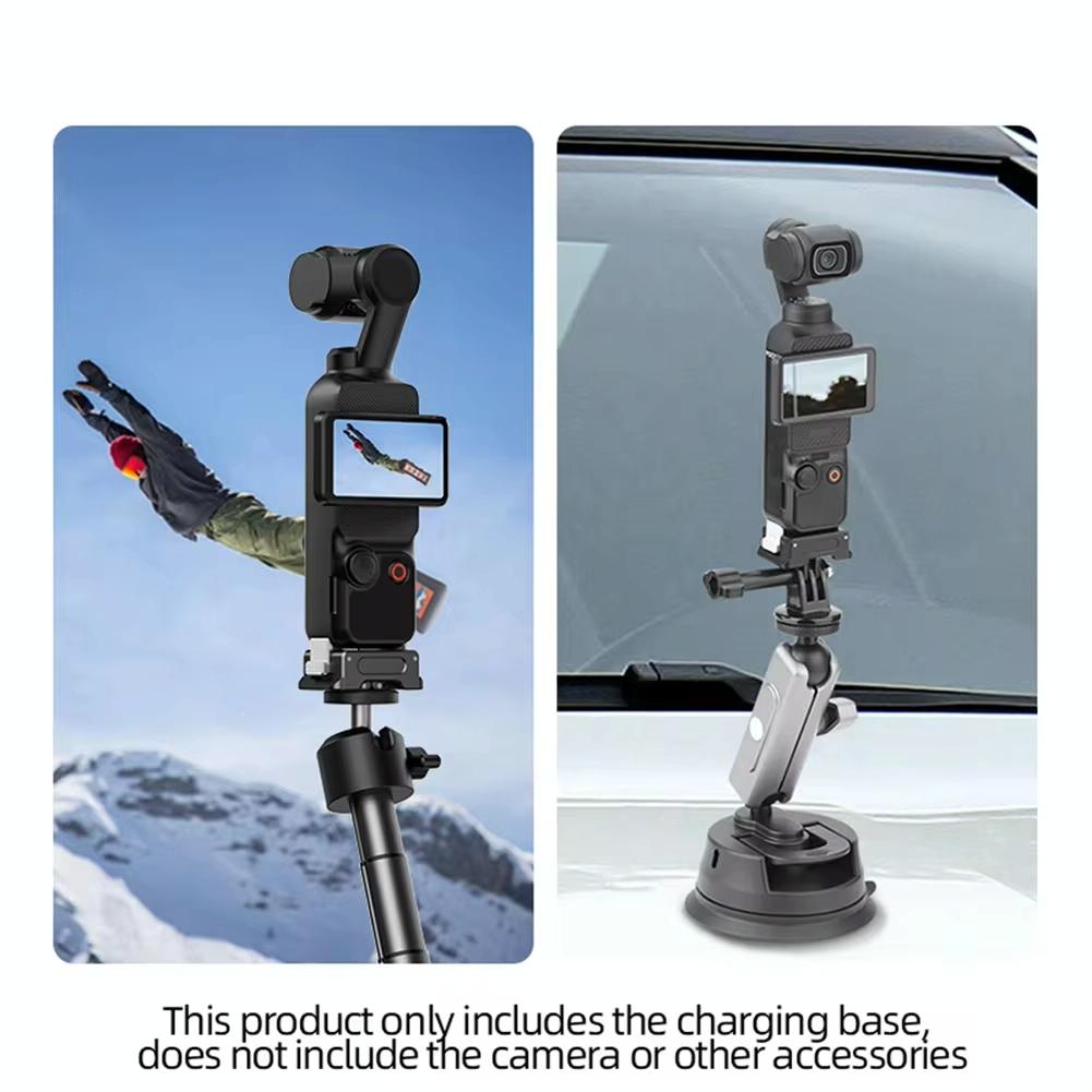 Quick Release Mount Adapter For Dji Osmo Pocket 3 Camera 1 / 4 Inch Hole - Only Base