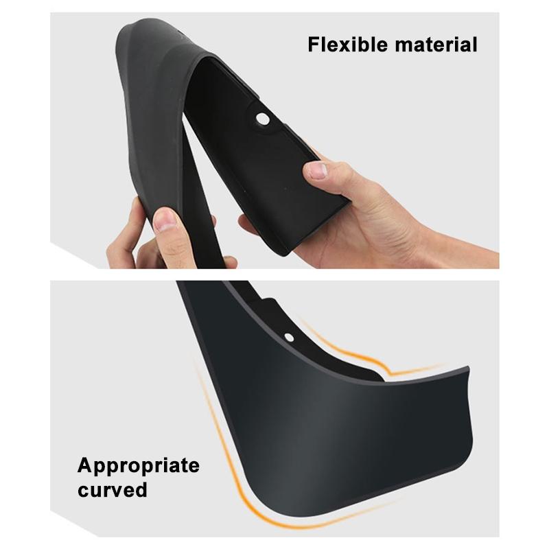 For Bmw X7 2019-2023 4Pcs / Set Car Auto Soft Plastic Splash Flaps Fender Guard With Pedals