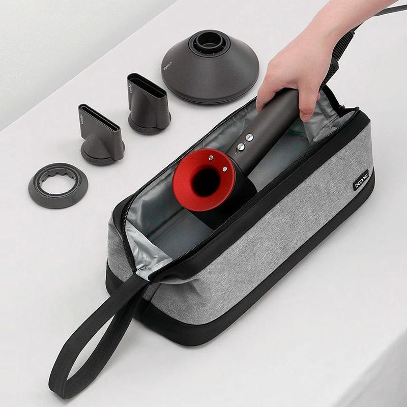 Organizer Bag for Dyson Hair Dryer and Curling Iron - Black