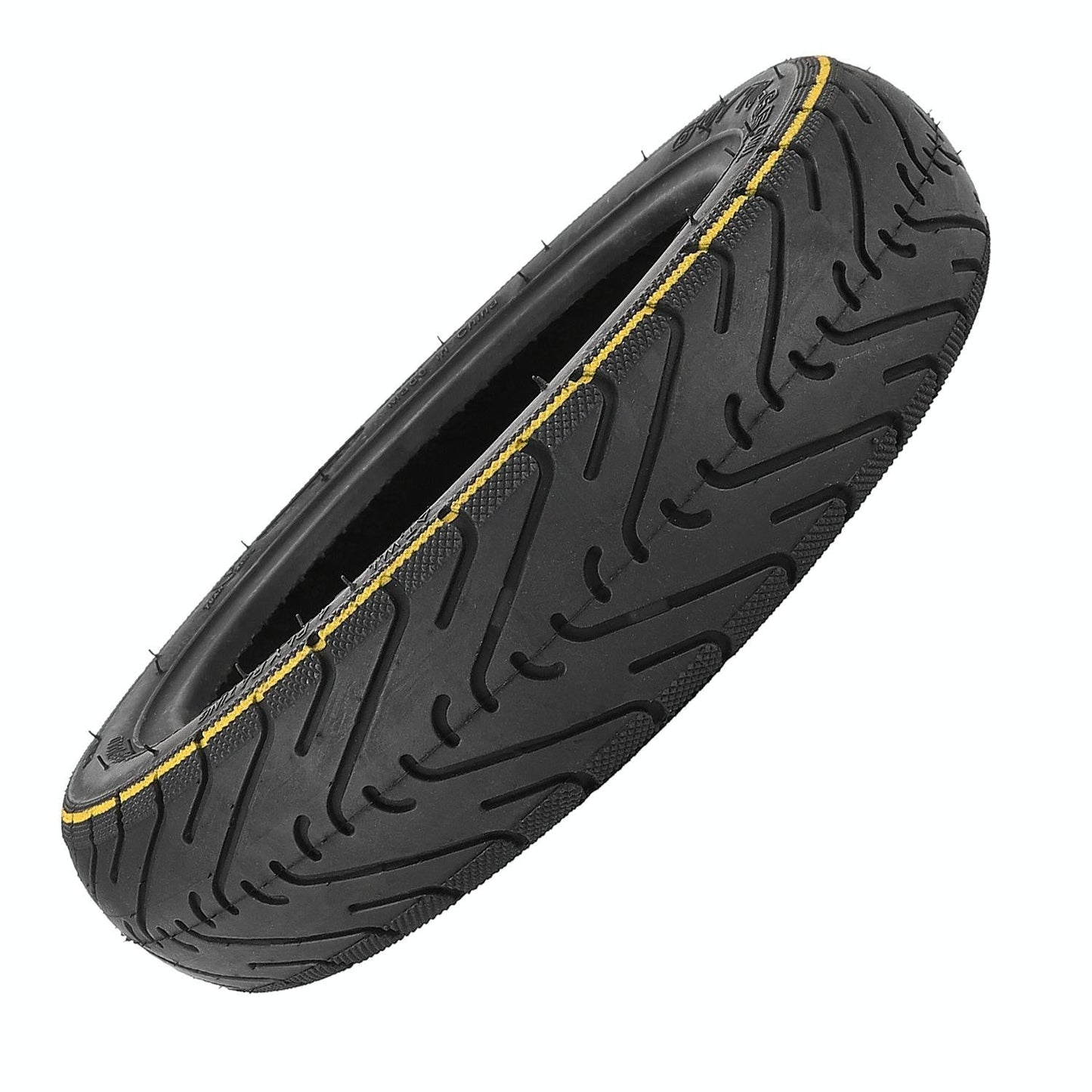 Electric Scooter with 10 Striped Vacuum Tire for Ninebot Max G30 Series