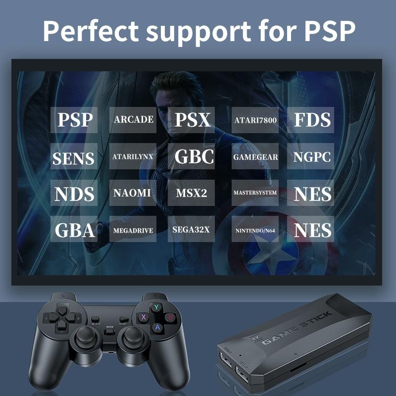 128G 4K Hdmi Video Game Console - M16 3D Hd - 128G