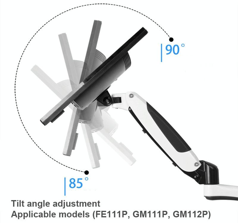 Adjustable Monitor Bracket for Easy Lifting and Rotation