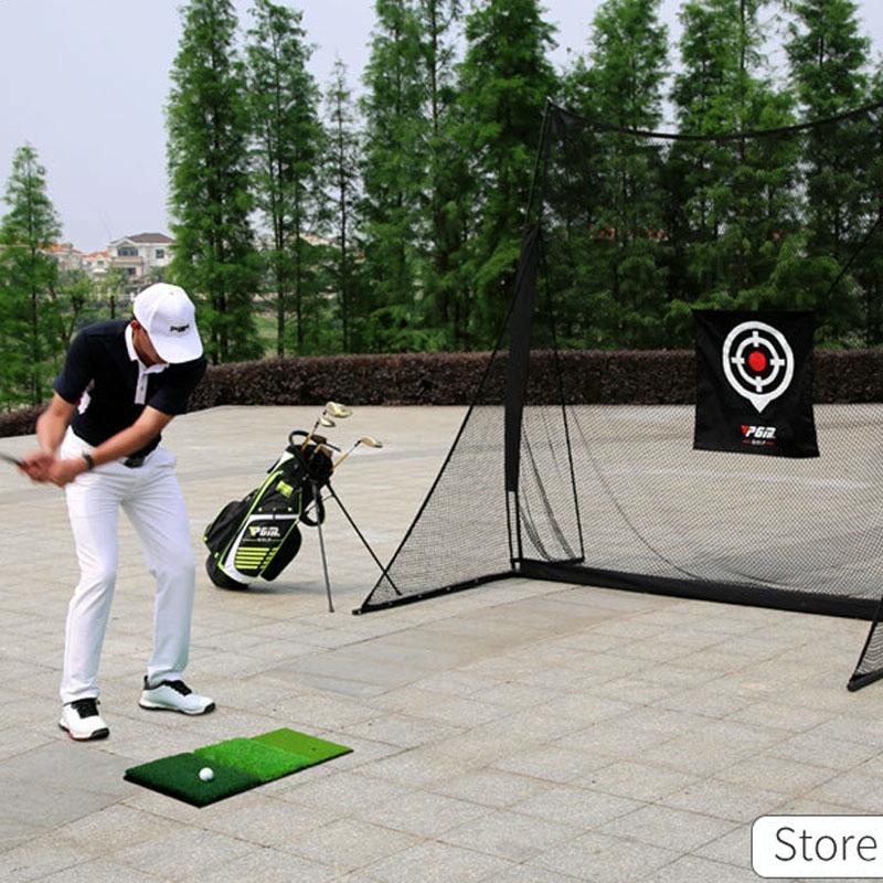 Indoor Golf Practice Pad - 3-In-1 Swing Mat For Hitting And Chipping - 90X40Cm