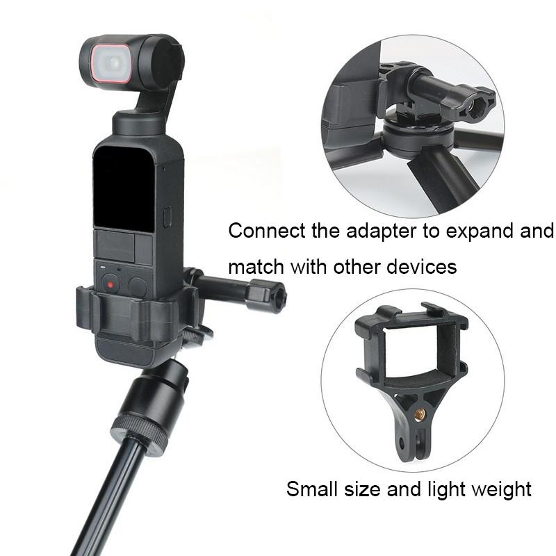 Dji Pocket 2 Camera Expansion Adapter Holder for Fixed Connection - Bracket+Adapter