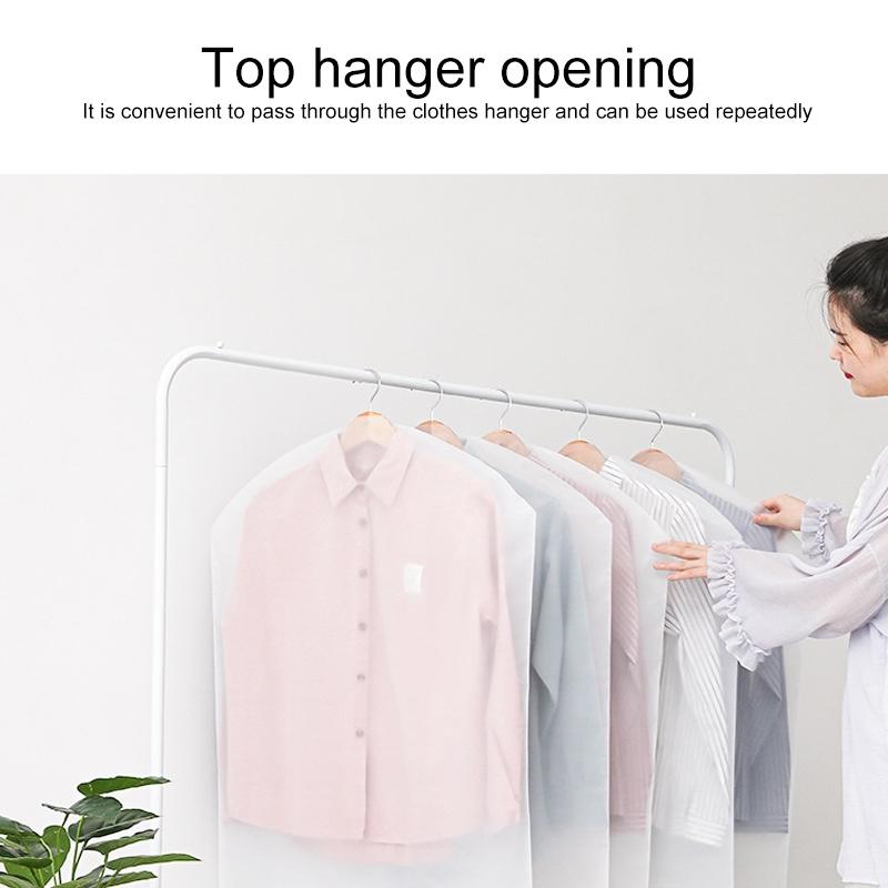 100 Disposable Dust Bags - 60X90Cm - Transparent Pp Cover