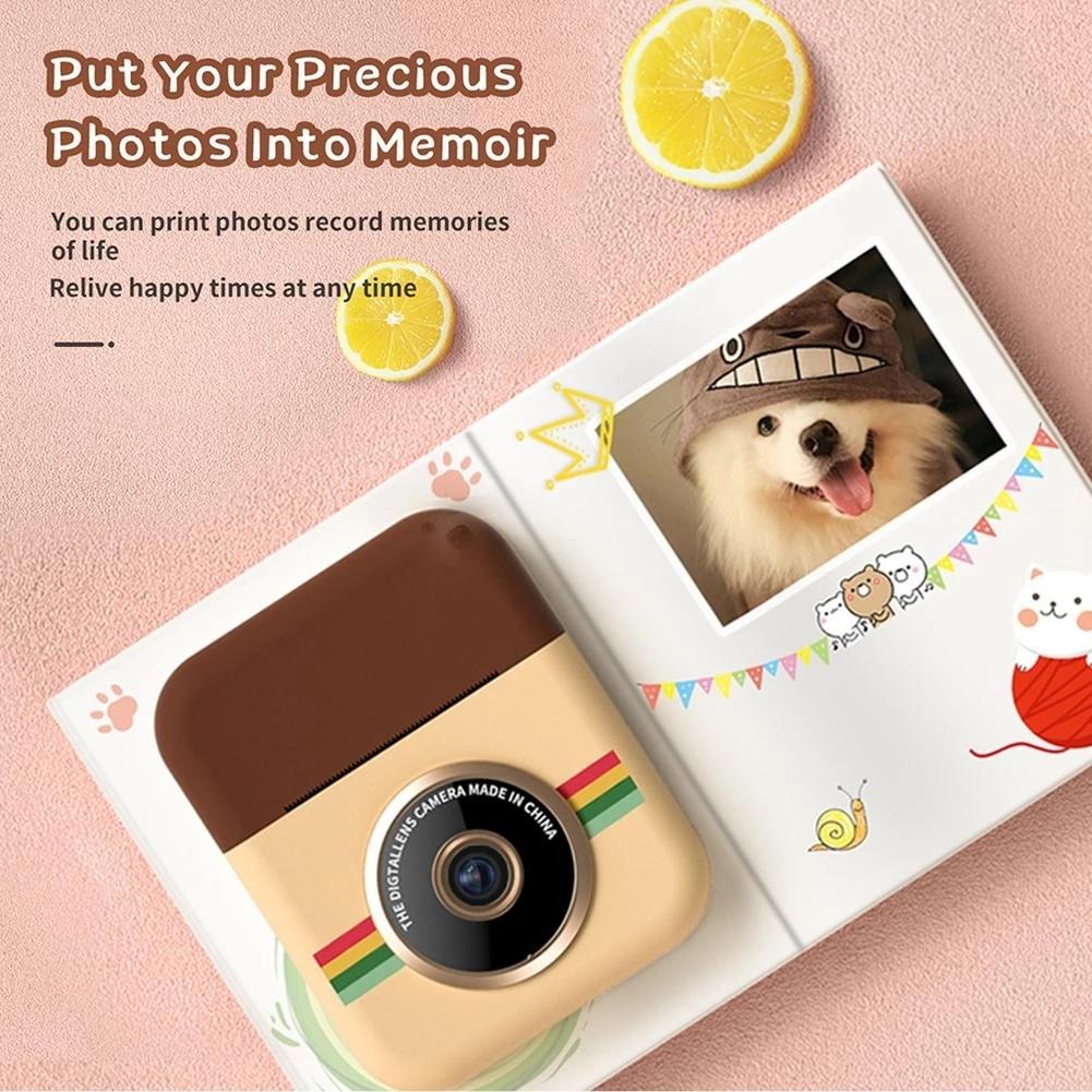 Children'S Instant Camera With 2.4 Hd Screen & 16Gb Memory Card Available
