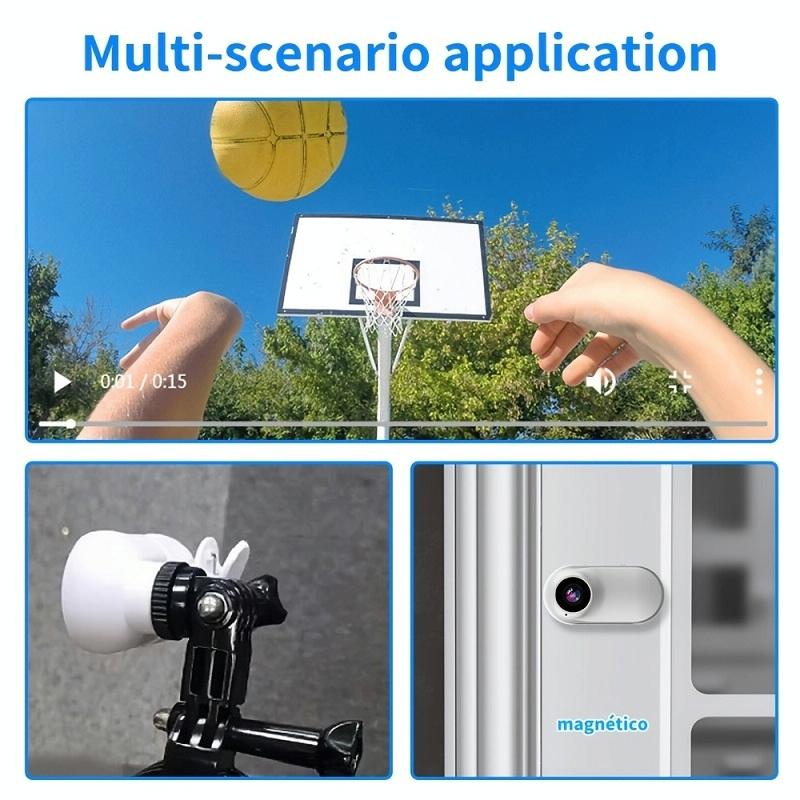 Portable Hd Magnetic Thumb Camera For Outdoor Cycling - Standard - Standard+Pet Silicone Collar