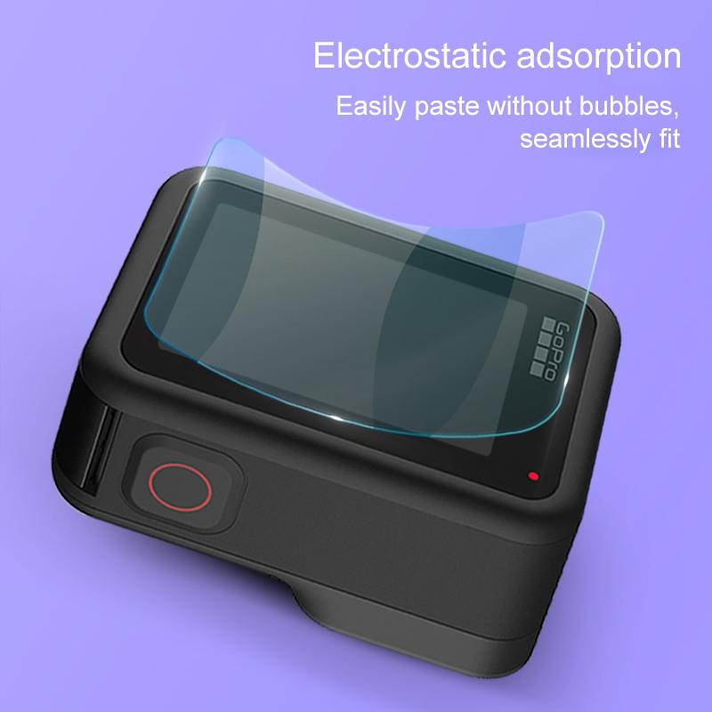 Protective Film and Screen Protector for Gopro Hero8 Camera Lens and Lcd Display
