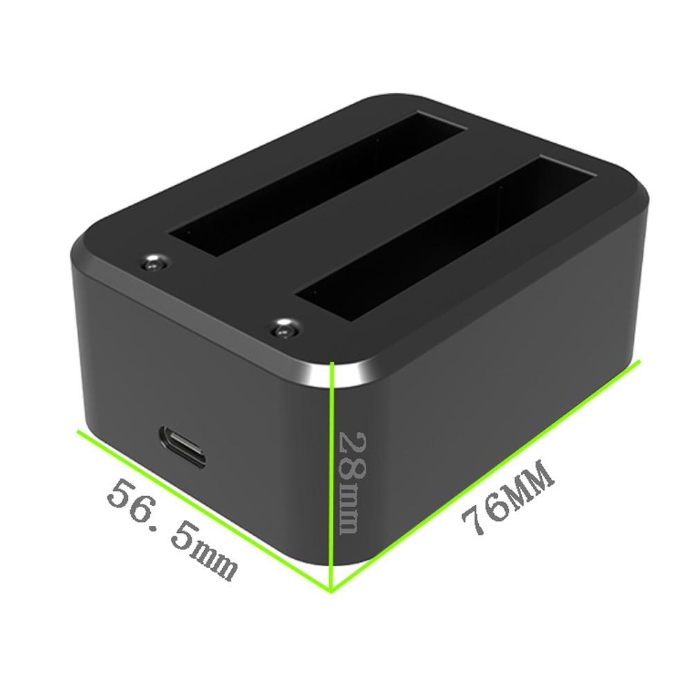 Insta360 X3 Dual Charger for Panoramic Camera Batteries