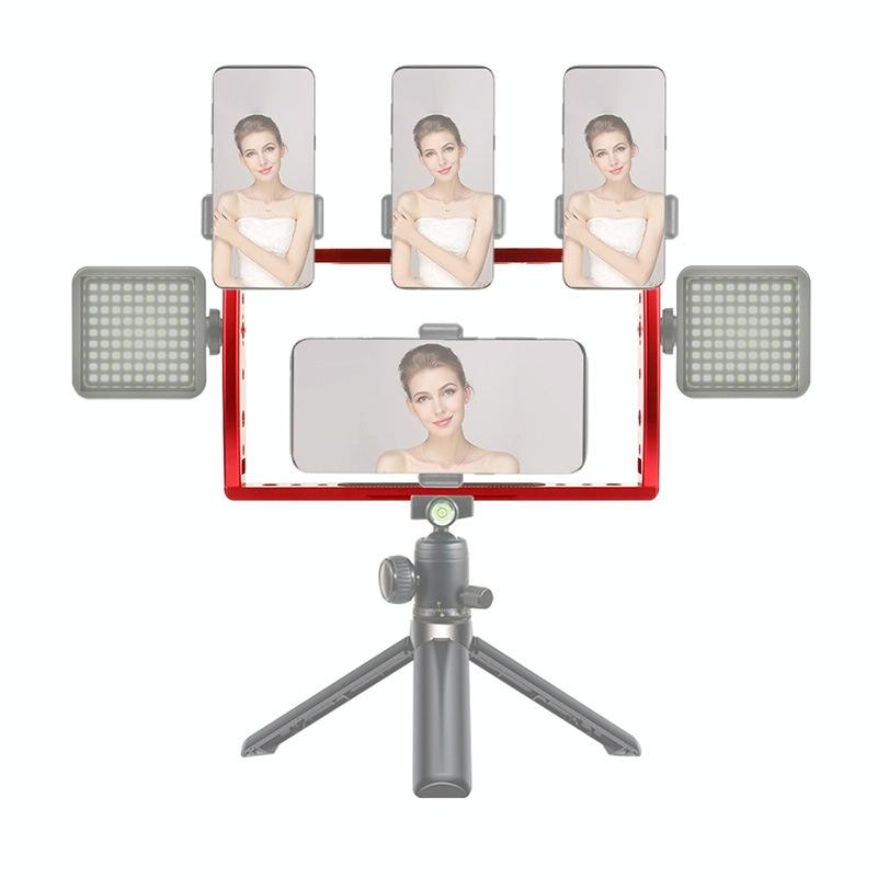 Underwater Dual Handheld Grip For Gopro Hero9 / 8 / 7 - Red