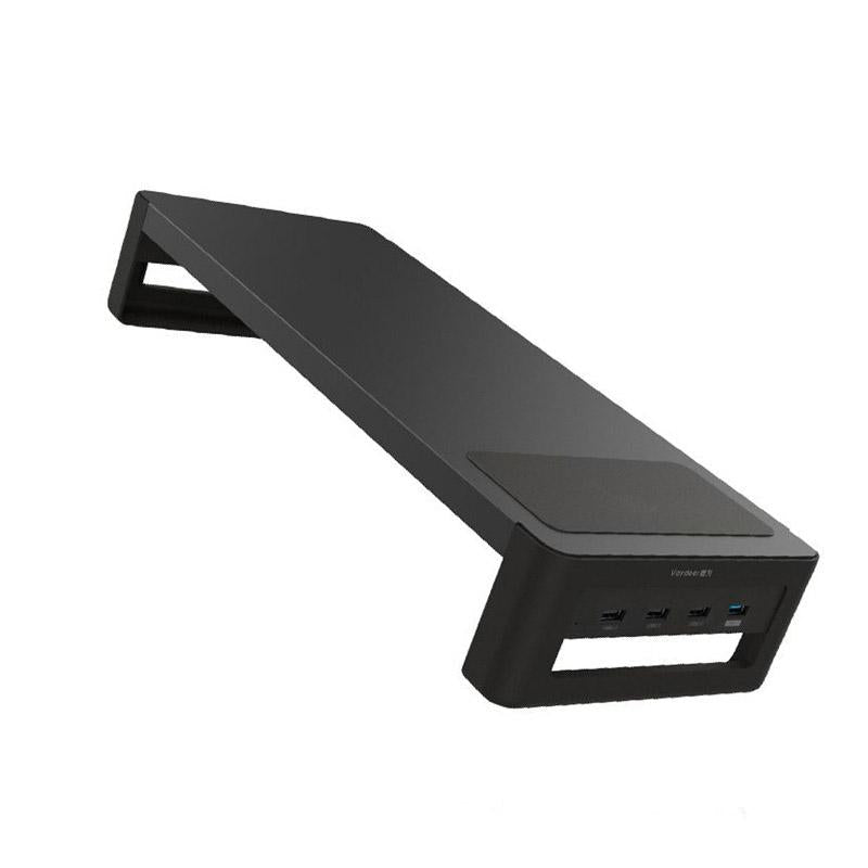 Enhanced Desktop Monitor with Built-in Storage Base
