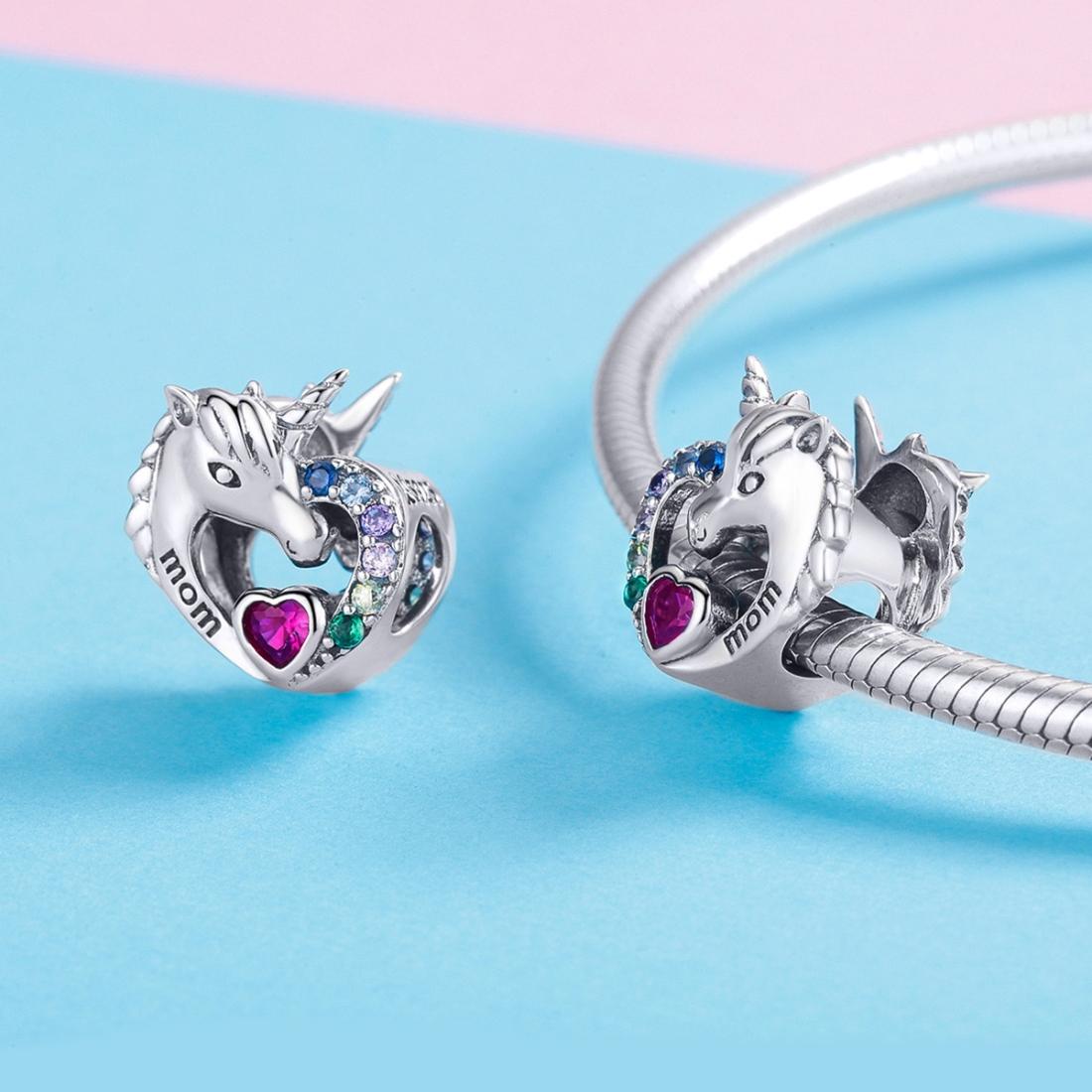 925 Sterling Silver Diy Unicorn Bracelet With Beads