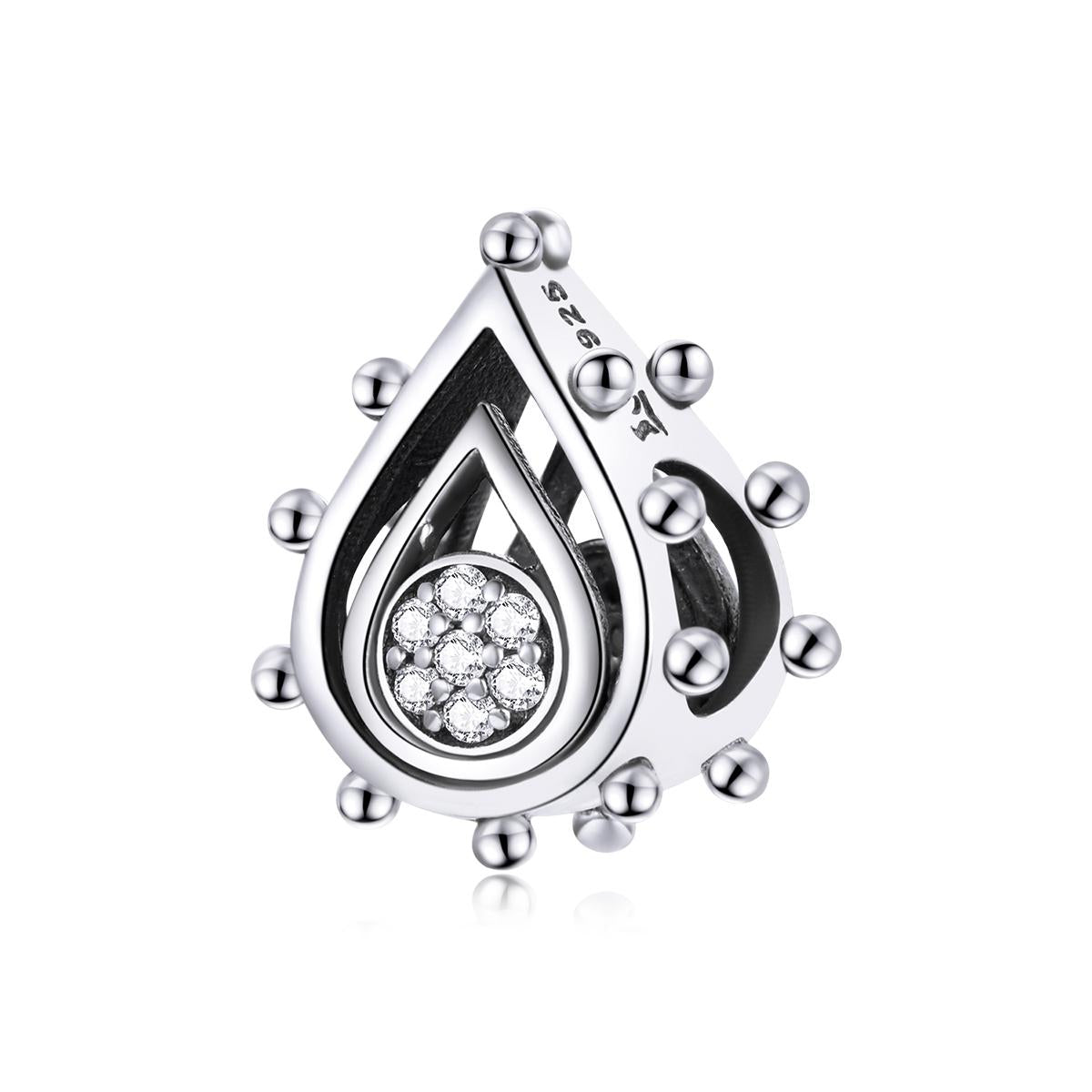 925 Sterling Silver Lotus Bud Beads For Diy Bracelets & Necklaces