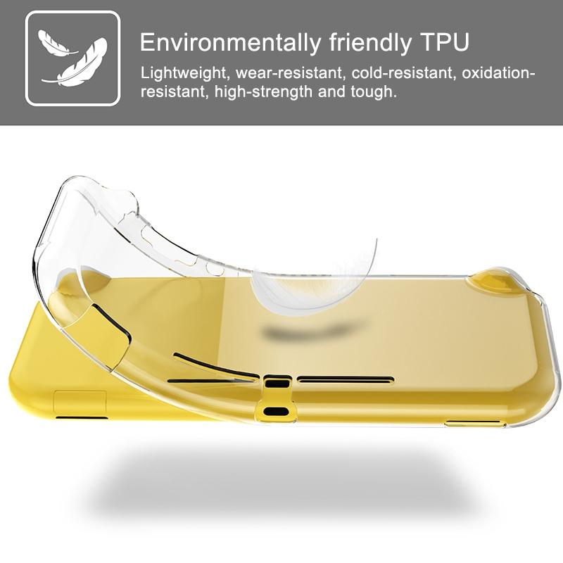 Protective Tpu Case for Nintendo Switch Lite - Clear