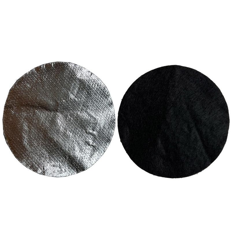 100-Pack Fireproof Cotton Pads For Incense Burners And Mosquito Coils - 6Cm