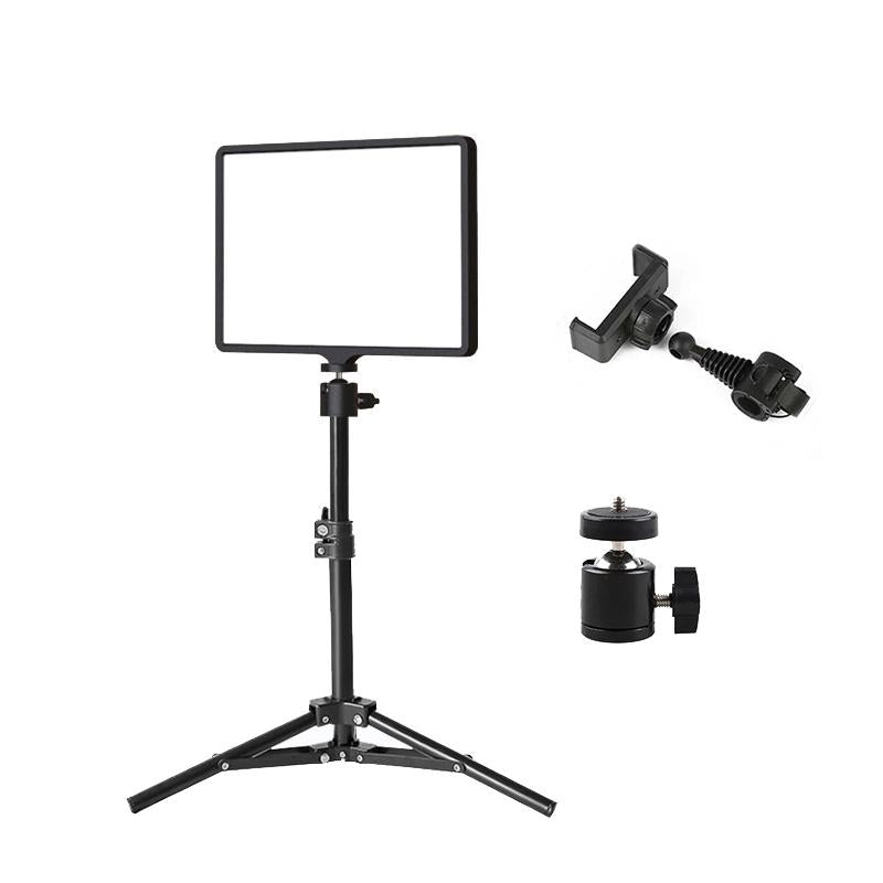 10 Three-Colour Temperature Flat-Panel Live Fill Light With 0.5M Bracket