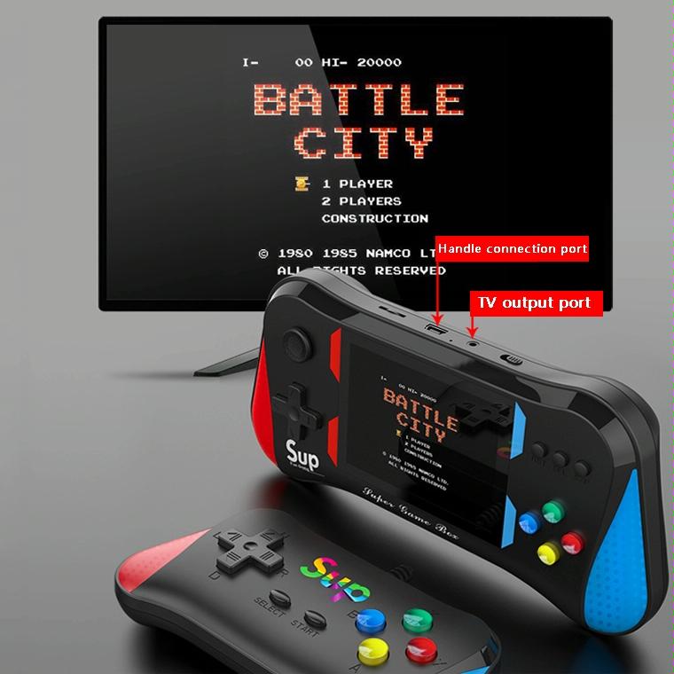 Double-Red Handheld Game Console With 3.5-Inch Screen