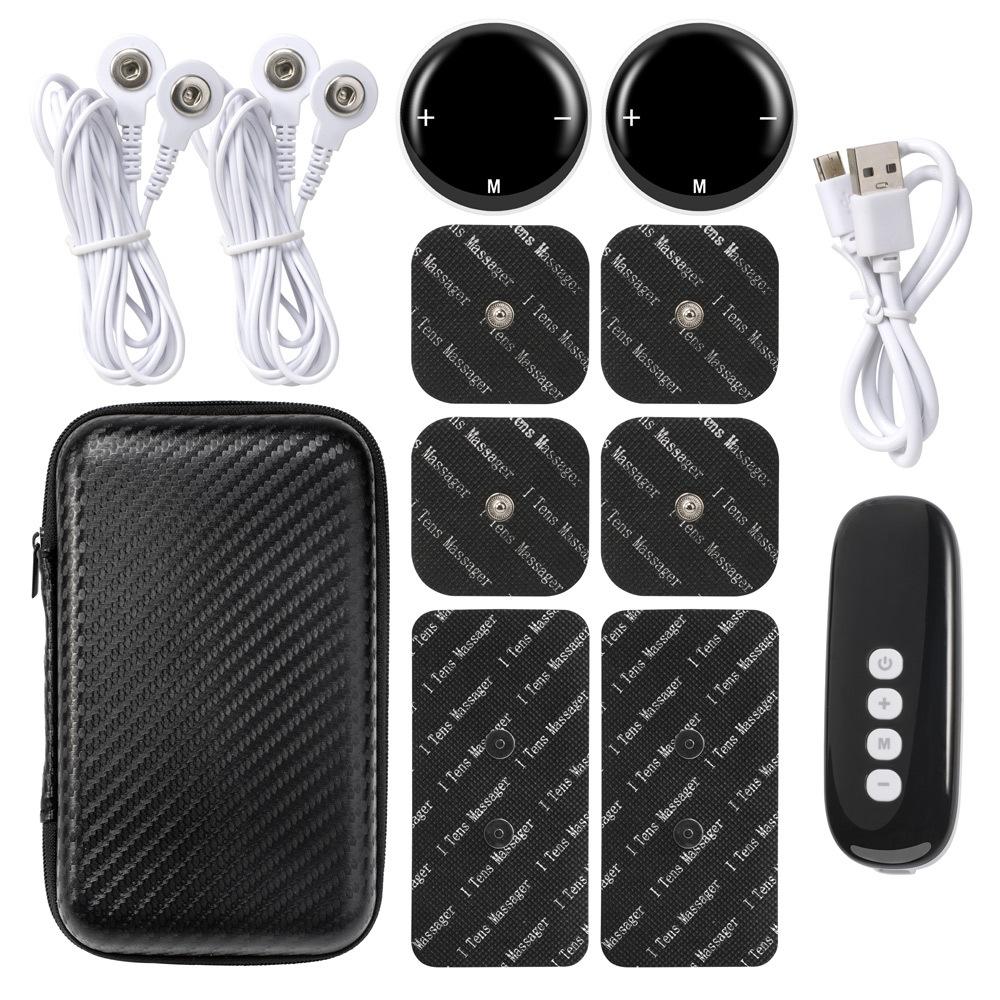 Ems Cervical Massager Patch Full Body Pulse Therapy - Double Host Without Remote