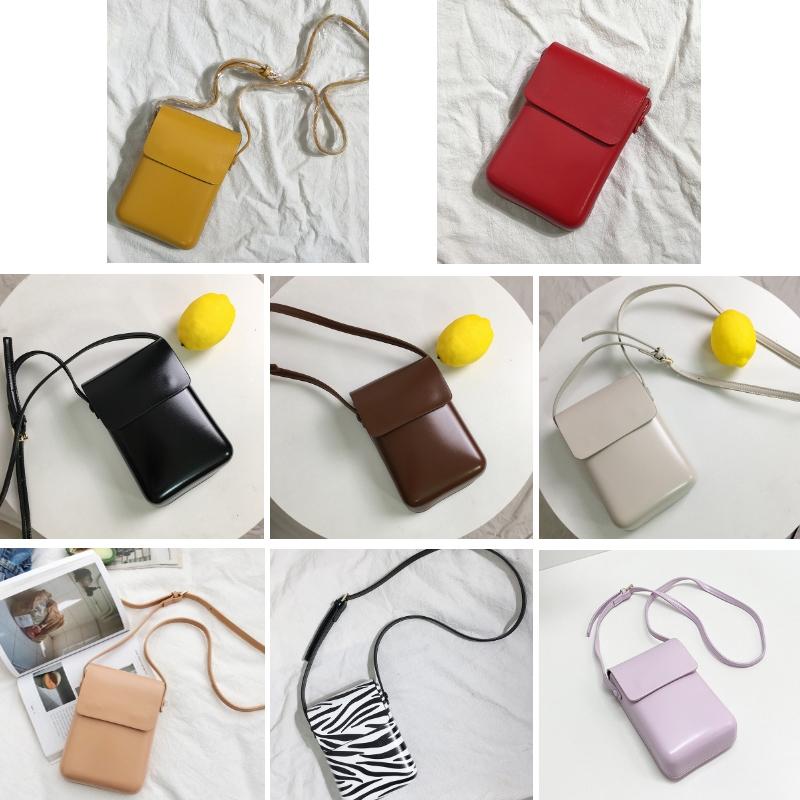 Brown Vertical Crossbody Phone Bag Versatile & Fashionable